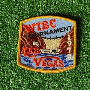 Vintage 1973 Women's International Bowling Congress Embroidered Las Vegas Patch
